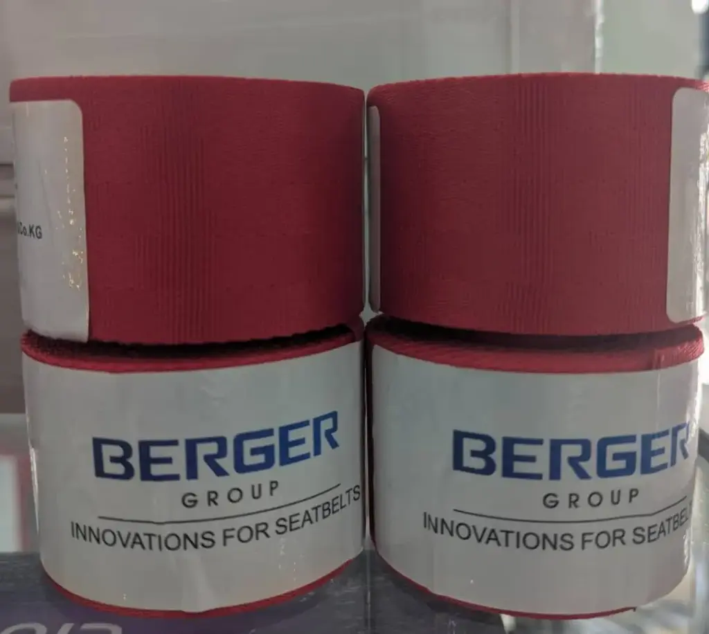 CEINTURE DE SECURITE ROUGE