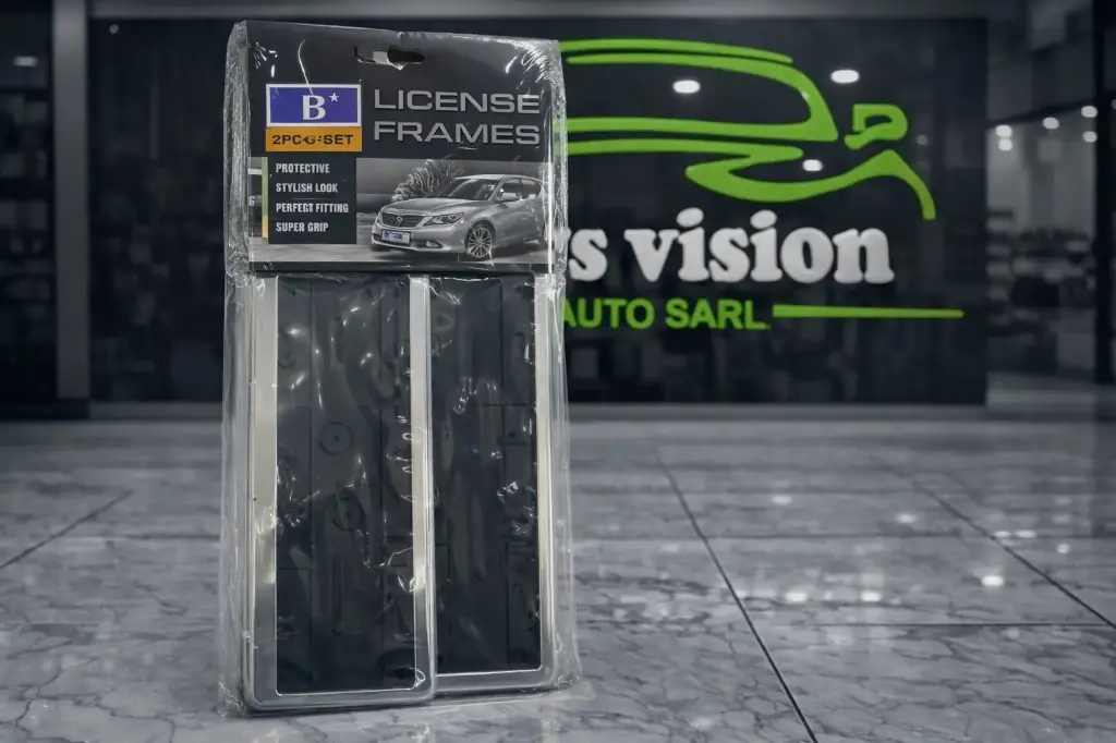 PORTE PLAQUE CHROMIER LONG