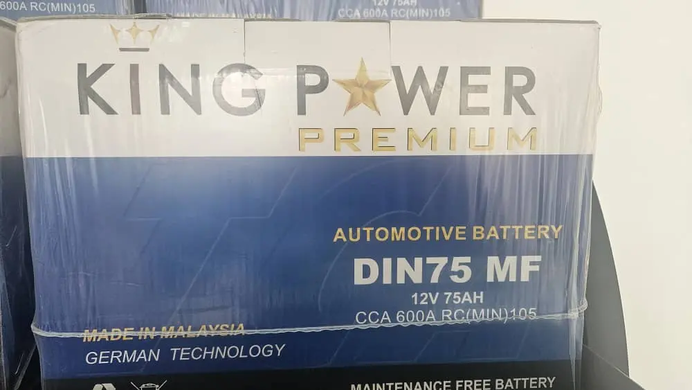 BATTERIE KING POWER 75 AMP