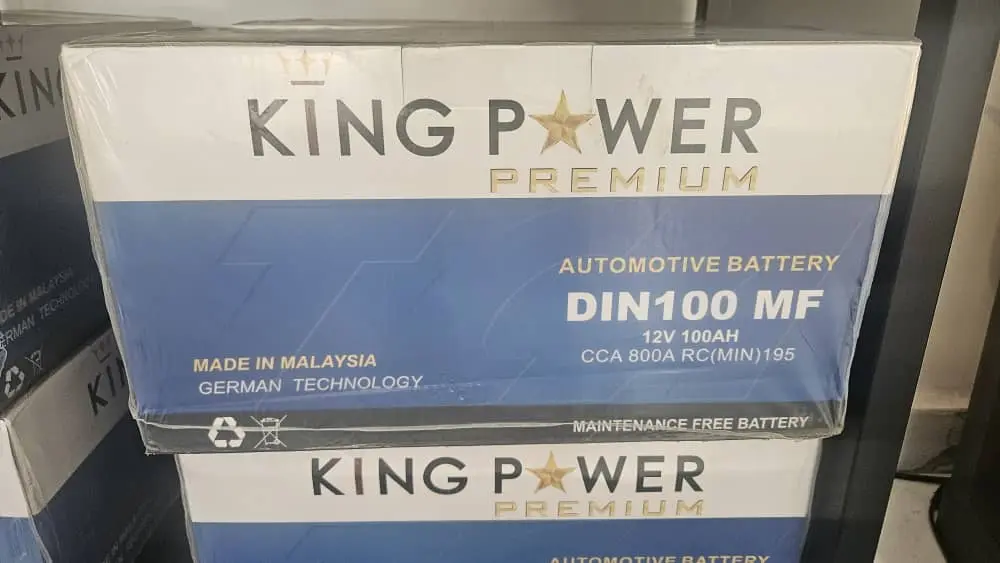 BATTERIE KING POWER 100AMP