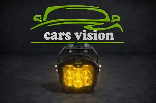 ANTI BROUILLARD UNIVERSEL ROND JAUNE 